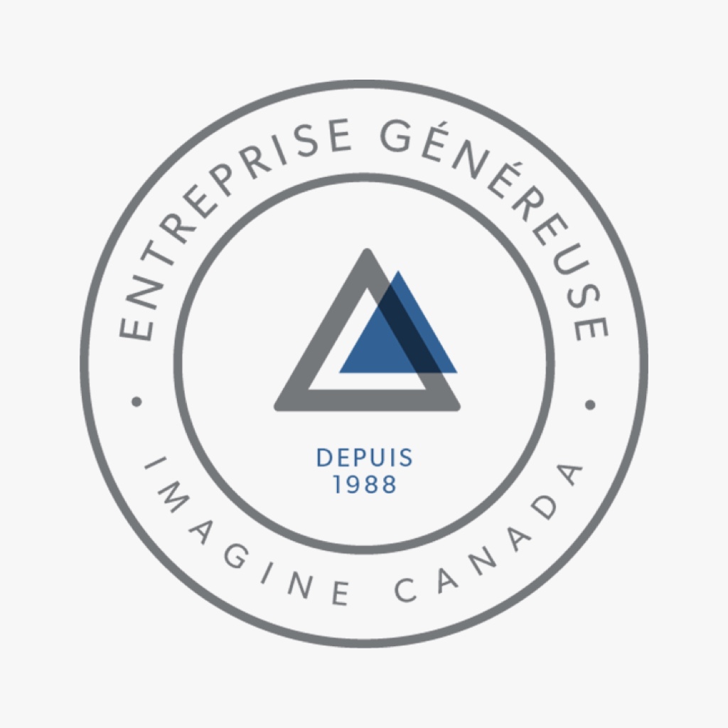 Logo d’entreprise généreuse Imagine Canada